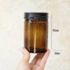 جار روستیک شیشه قهوه ای